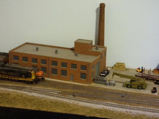 Allied Rail locomotive repair shop