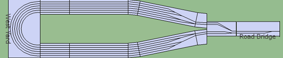 The current long storage loop configuration